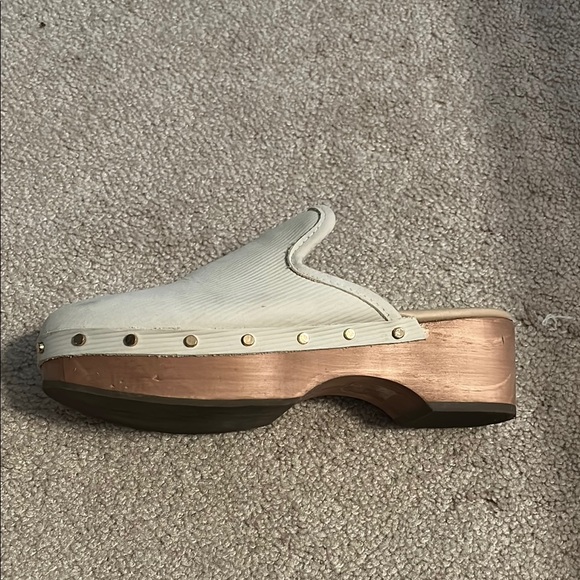 Cream Slip-On Clogs - Picture 5 of 5